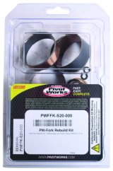 Pivot Works 16-18 Suzuki RMZ250 Fork Rebuild Kit - W/Bushings & Seals thumbnail 2