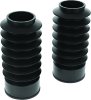 Bikers Choice 49MM Black Short Fork Boots Extended 6.5in / Collapsed 3in (Pair) thumbnail 3