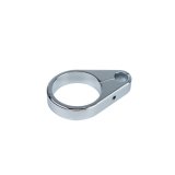 Bikers Choice Chrome 1.5 Inch Clutch Cable Clamp Universal Custom thumbnail 2