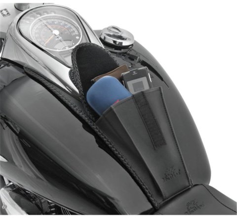 Mustang 05-08 Suzuki VL800 Volusia, Boulevard C50 Tank Bib - Black thumbnail 1