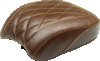 Mustang 18-21 Harley Low Rider, Sport Glide Wide Tripper Passenger Seat Diamond Stitch - Brown thumbnail 3