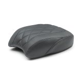 Mustang 18-21 Harley Street Bob Wide Tripper Passenger Seat Diamond Stitch - Black thumbnail 2