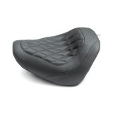 Mustang 18-21 Harley Fat Bob Wide Tripper Solo Seat Diamond Stitch - Black thumbnail 2