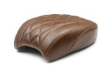 Mustang 18-21 Harley Heritage Classic, Deluxe Wide Tripper Passenger Seat Diamond Stitch - Brown thumbnail 2