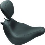 Mustang 18-19 Honda Gold Wing GL1800 Standard Touring 1PC Seat w/ Driver Backrest - Black thumbnail 5