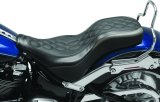 Mustang 11-13 Harley Blackline,12-17 Slim/Slim S Wide Vint Touring Recessed Passenger Seat - Black thumbnail 2