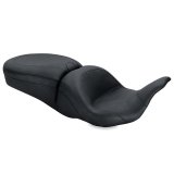 Mustang 08-21 Harley Electra Glide, Rd Glide, Rd King, Str Glide Lowdown Touring 1PC Seat - Black thumbnail 2