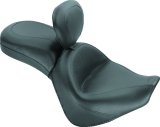 Mustang 10-13 Honda VT1300C Sabre, 10-16 Stateline, 10-15 Interstate Touring 1PC Seat - Black thumbnail 1