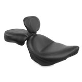 Mustang 03-17 Victory Vegas/ Kingpin, 05-07 8-Ball Touring 2PC Seat w/ Driver Backrest - Black thumbnail 2