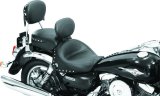 Mustang 03-08 Kawasaki Vulcan 1600 Classic,05-08 Nomad Tour 2PC Seat w/Driver Backrest Studs - Black thumbnail 3