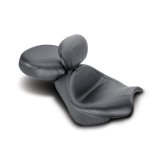 Mustang 02-09 Honda VTX1300 Retro, S ,T Wide Touring 2PC Seat w/Driver Backrest - Black thumbnail 2