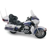 Mustang 97-07 Harley Electra Glide,Rd Glide Lowdown Touring Passenger Seat - Black thumbnail 2