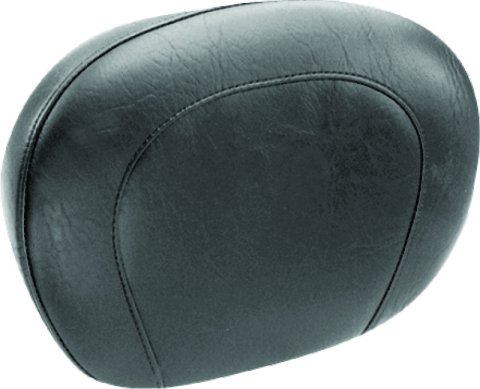Mustang Harley Low Medallion Sissy Bar Pad (12 inch x 9 inch) - Black thumbnail 1