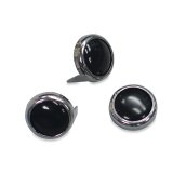 Mustang Studs 12.5mm (Bag of 10) - Black thumbnail 2