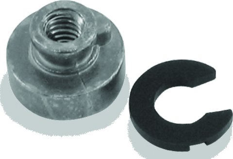 Mustang Harley Fender Nut Kit - Chrome thumbnail 1