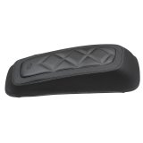 Mustang 08-21 Harley FL Touring Saddlebag Lid Covers Diamond Stitch - Black thumbnail 1