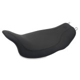 Mustang 08-21 Harley Electra Glide,Rd Glide,Rd King,Str Glide Runaround Solo Seat - Black thumbnail 2
