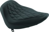 Mustang 84-06 Harley Standard Rear Tire Wide Tripper Solo Seat Diamond Stitch - Black thumbnail 2
