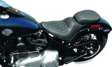 Mustang 11-13 Harley Blackline, 12-17 Slim,Slim S Wide Tripper Solo Seat Diamond Stitch - Black thumbnail 2