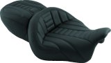 Mustang 06-17 Harley Dyna Tripper Solo Seat - Black thumbnail 2
