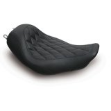 Mustang 08-21 Harley Electra Glide Std,Rd Glide,Rd King,Str Glide Solo Seat Diamond Stitch -Brown thumbnail 1
