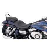 Mustang 06-17 Harley Dyna Wide Tripper Forward Solo Seat - Black thumbnail 2