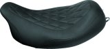 Mustang 08-21 Harley Electra Glide Std,Rd Glide,Rd King,Str Glide Solo Seat Diamond Stitch - Brown thumbnail 1