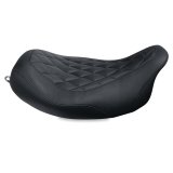 Mustang 08-21 Harley Electra Glide Std,Rd Glide,Rd King,Str Glide Solo Seat Diamond Stitch - Brown thumbnail 2