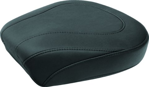 Mustang 97-07 Harley Rd King,06-07 Str Glide,00-05 Eagle Wide Tripper Passenger Seat - Black thumbnail 1
