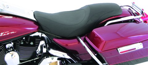 Mustang 97-07 Harley Rd King, 06-07 Street Glide, 00-05 Eagle Std Touring Solo Seat-Black thumbnail 1