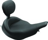 Mustang 04-08 Honda VTX1800N Wide Touring 2PC Seat - Black thumbnail 1