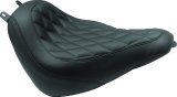 Mustang 00-15 Harley Softail Standard Rear Tire Wide Touring Passenger Seat w/Studs - Black thumbnail 2