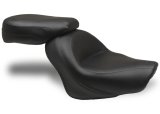 Mustang 07-15 Honda VT750C2 Spirit,10-20 Phantom Wide Touring 2PC Seat - Black thumbnail 1