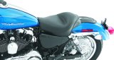 Mustang 04-21 Harley Sportster 4.5 GAL Standard Touring Solo Seat - Black thumbnail 1