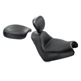 Mustang 05-08 Honda VTX1800F Sport Touring Passenger Seat - Black thumbnail 2