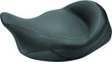 Mustang 08-21 Harley Electra Glide Std,Rd Glide,Rd King,Str Glide Super Touring Solo Seat - Black thumbnail 1