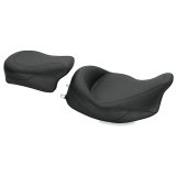 Mustang 08-21 Harley Electra Glide Std,Rd Glide,Rd King,Str Glide Super Touring Solo Seat - Black thumbnail 2