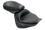 Mustang 02-09 Honda VTX1300 Retro, S & T Wide Touring 2PC Seat - Black thumbnail 2