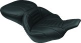 Mustang 84-06 Harley Standard Rear Tire Wide Touring Solo Seat - Black thumbnail 2