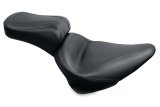 Mustang 84-06 Harley Standard Rear Tire Touring 1PC Seat - Black thumbnail 2