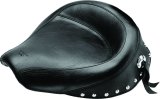 Mustang 58-84 Harley FX/FL Wide Touring Solo Seat w/Studs- Black thumbnail 1