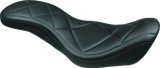 Mustang 06-17 Harley Dyna Super Tripper 1PC Seat Carbon - Black thumbnail 1