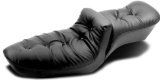 Mustang 82-03 Harley Sportster Duke 1PC Seat Regal - Black thumbnail 2