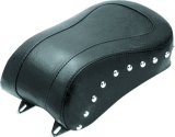 Mustang 84-06 Harley Standard Rear Tire Standard Touring Passenger Seat w/Studs - Black thumbnail 1