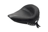 Mustang 84-06 Harley Standard Rear Tire Standard Touring Solo Seat w/Studs - Black thumbnail 2