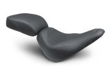Mustang 18-21 Harley Softail Slim Wide Tripper Passenger Seat - Black thumbnail 1
