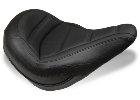 Mustang 18-21 Harley Softail Slim Standard Touring Solo Seat - Black