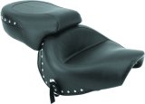 Mustang 98-03 Honda VT750 Ace Wide Touring 2PC Seat w/Studs- Black thumbnail 2