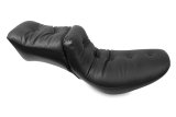 Mustang 84-06 Harley Standard Rear Tire Duke 1PC Regal Seat - Black thumbnail 1