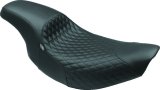 Mustang 84-06 Harley Standard Rear Tire Duke 1PC Regal Seat - Black thumbnail 2